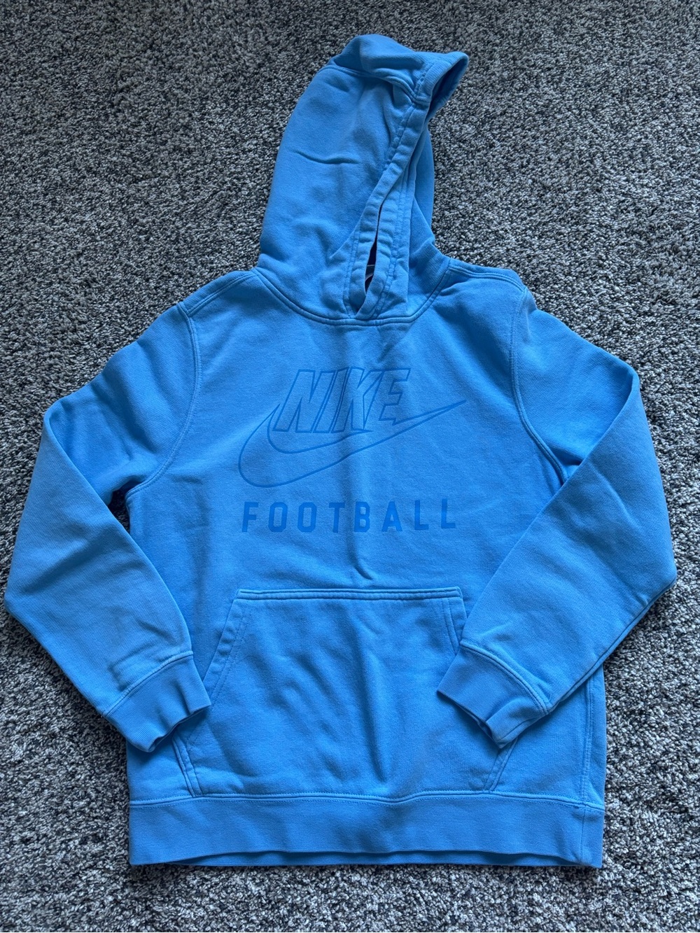 Boy's Nike Swoosh Club Fleece Football Hoodie Sz M